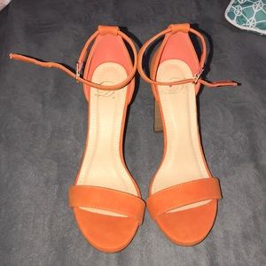 Orange heels